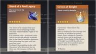Shard of a Foul Legacy and Crown of Insight in Genshin Impact